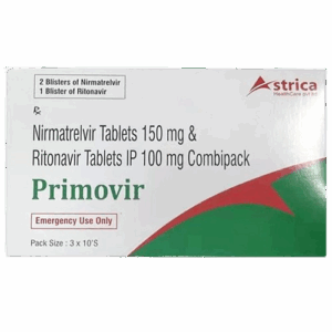 Primovir Combipack (Nirmatrelvir 150mg & Ritonavir 100mg)