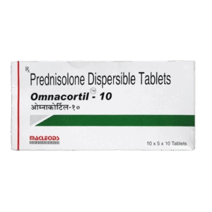 Prednisolone 10mg (Omnacortil) Tablets