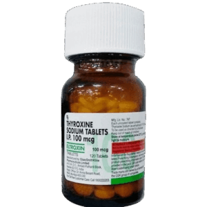 Thyroxine 100mcg (Eltroxin) Tablets